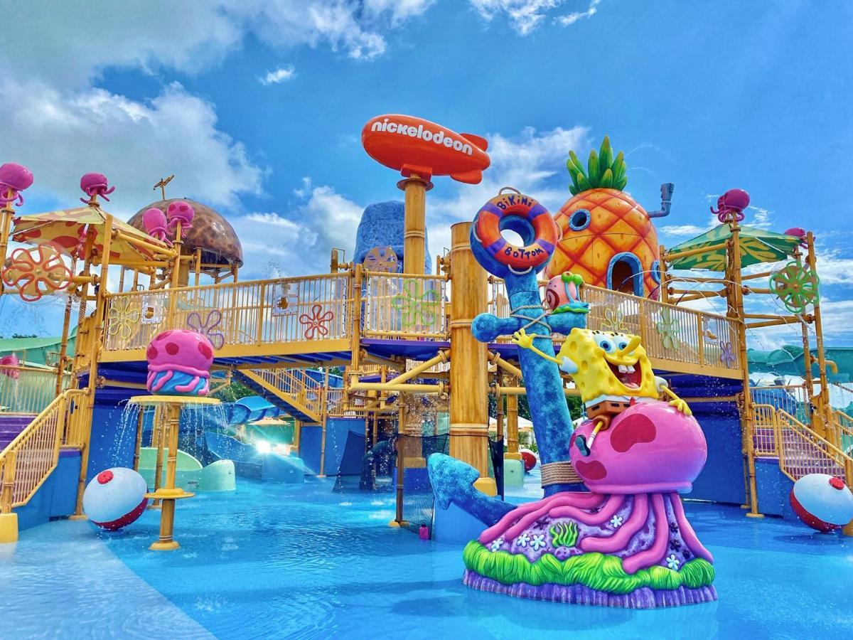 Nickelodeon Hotels & Resorts Riviera Maya Puerto Morelos Exterior photo SpongeBob SquarePants waterpark at the Nickelodeon Universe Mall of America