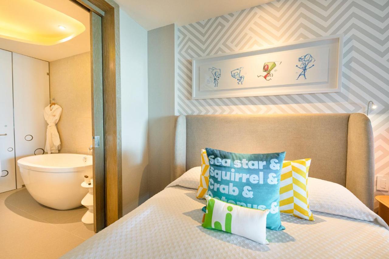 Nickelodeon Hotels & Resorts Riviera Maya Puerto Morelos Exterior photo A bedroom at the hotel