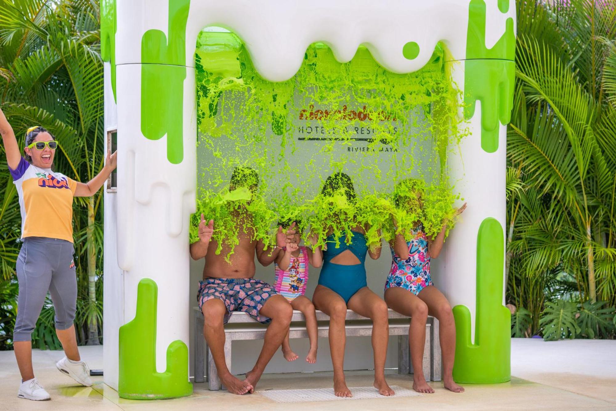 Nickelodeon Hotels & Resorts Riviera Maya Puerto Morelos Exterior photo The Green Slime