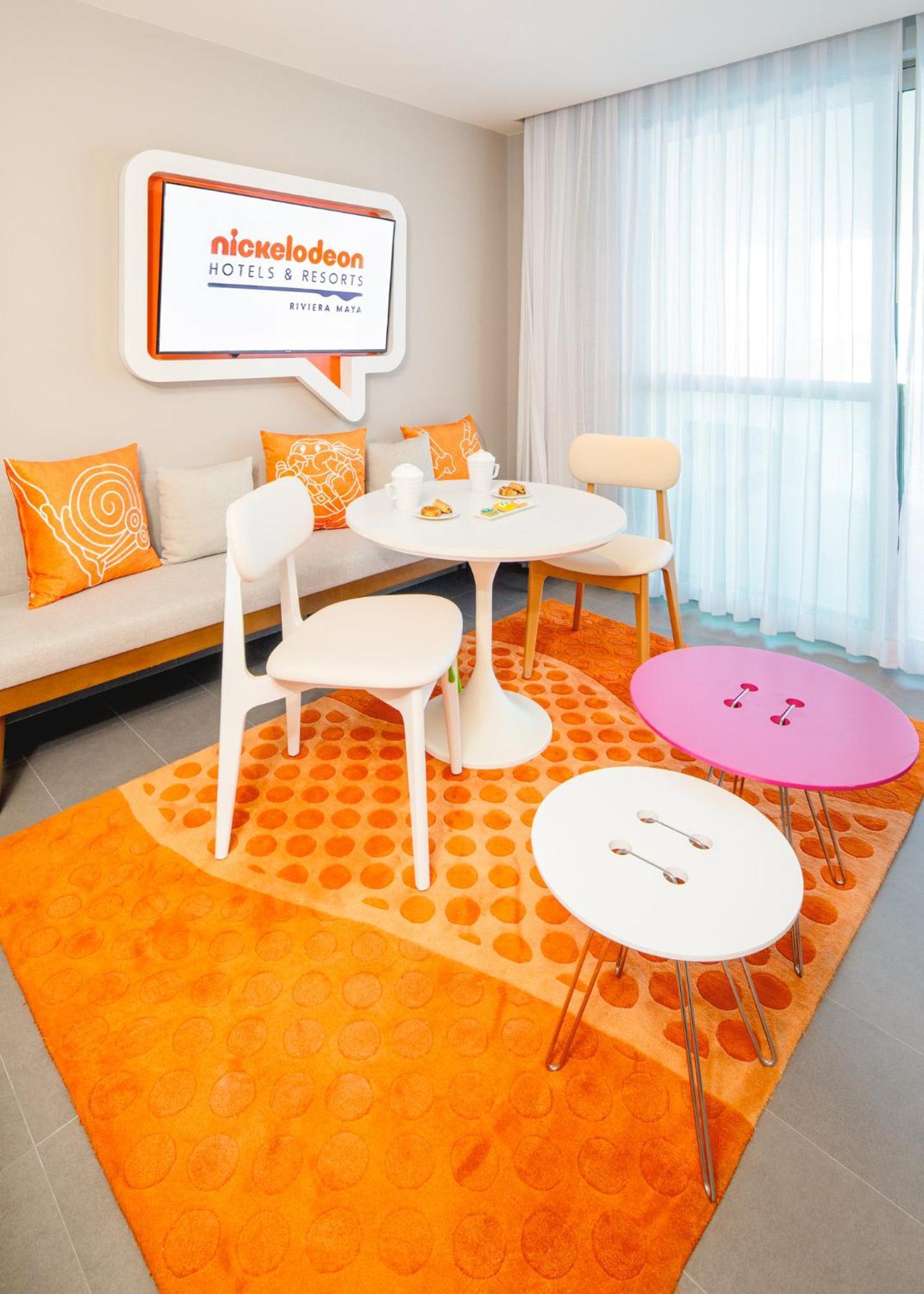 Nickelodeon Hotels & Resorts Riviera Maya Puerto Morelos Exterior photo Interior of a typical hotel room